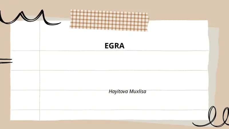 EGRA 1