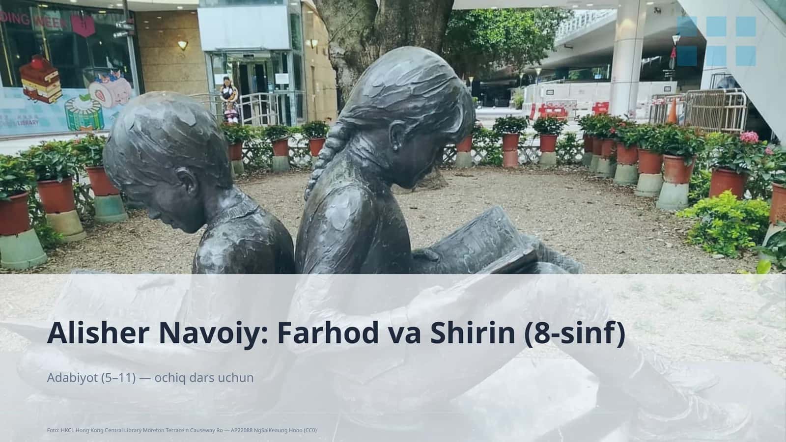 Alisher Navoiy: Farhod va Shirin (8-sinf) 1