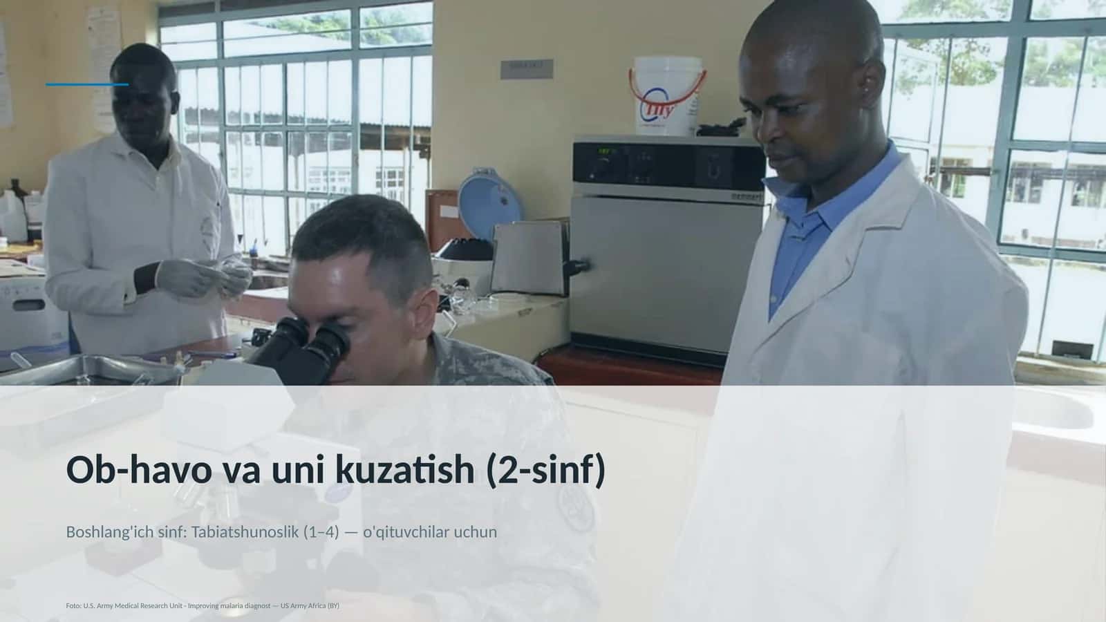 Ob-havo va uni kuzatish (2-sinf) 1