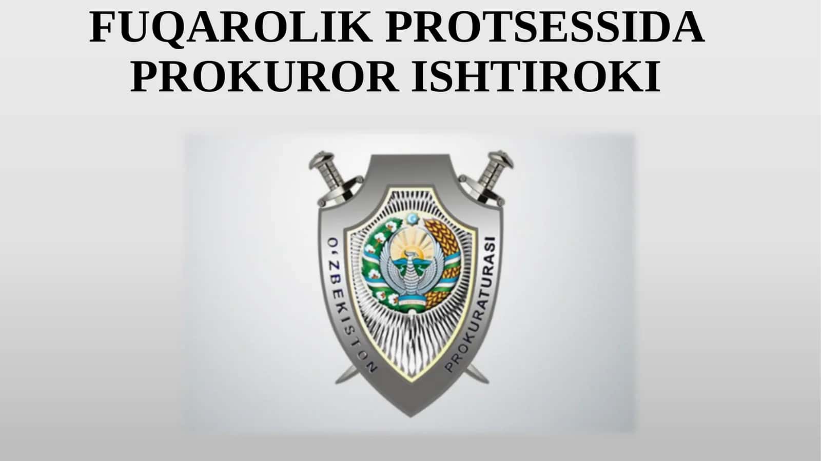 FUQAROLIK PROTSESSIDA PROKUROR ISHTIROKI 1