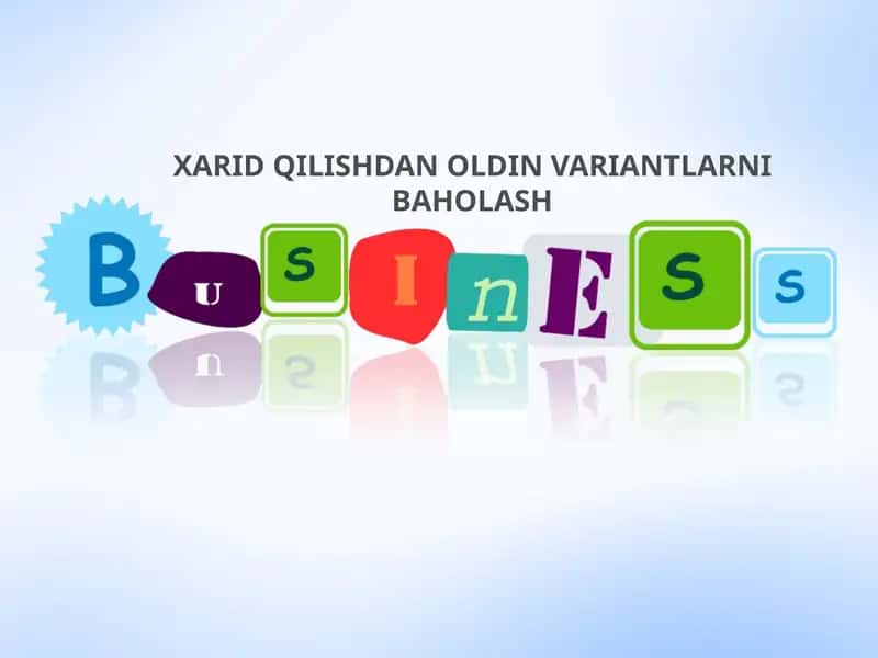 Baholash mezonlari 1