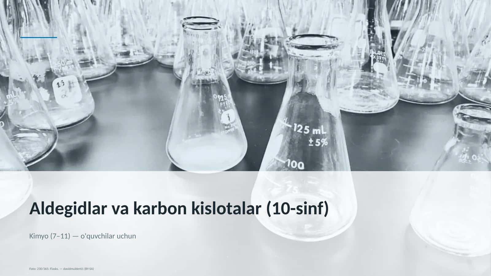 Aldegidlar va karbon kislotalar (10-sinf) 1