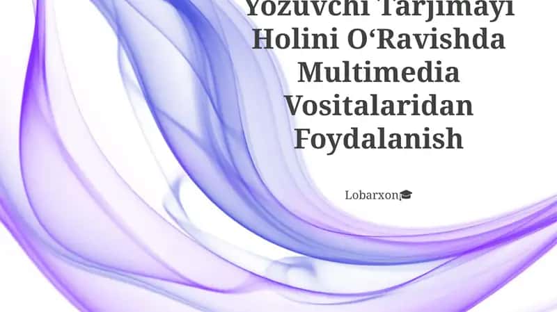 Multimedia Vositalari 1
