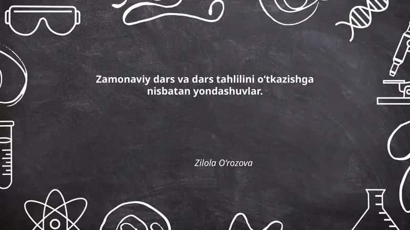 Kompetensiyaga yo‘naltirilgan dars tashkil etish yondashuvi 1