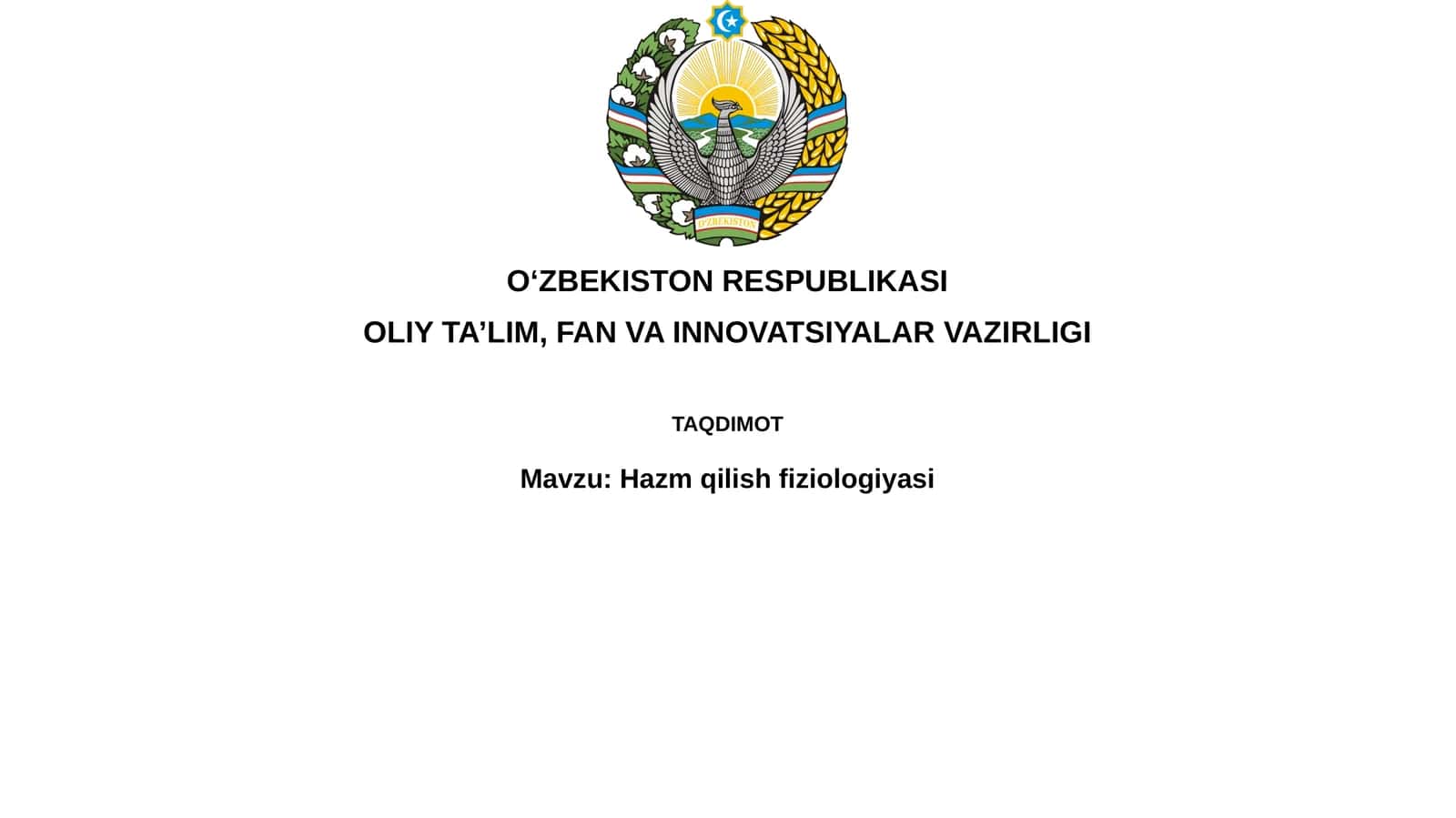 Hazmqilishfiziologiyasi 1