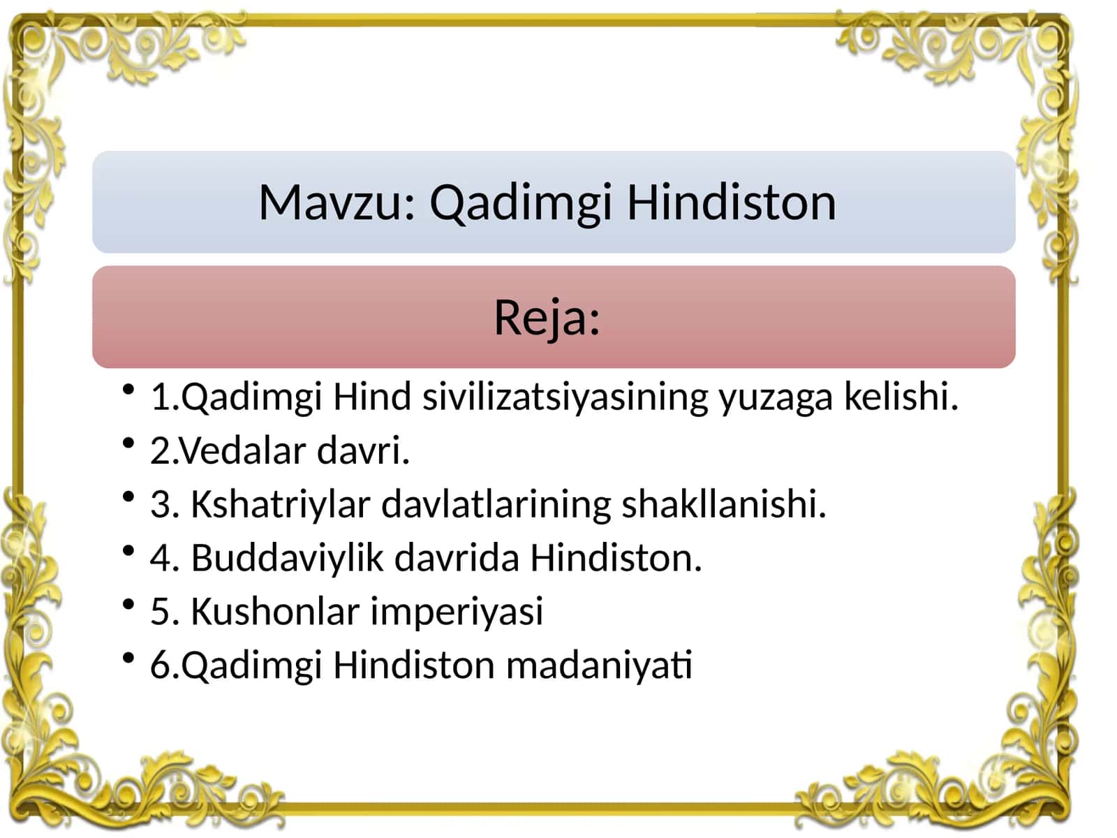 Qadimgi Hindiston 1
