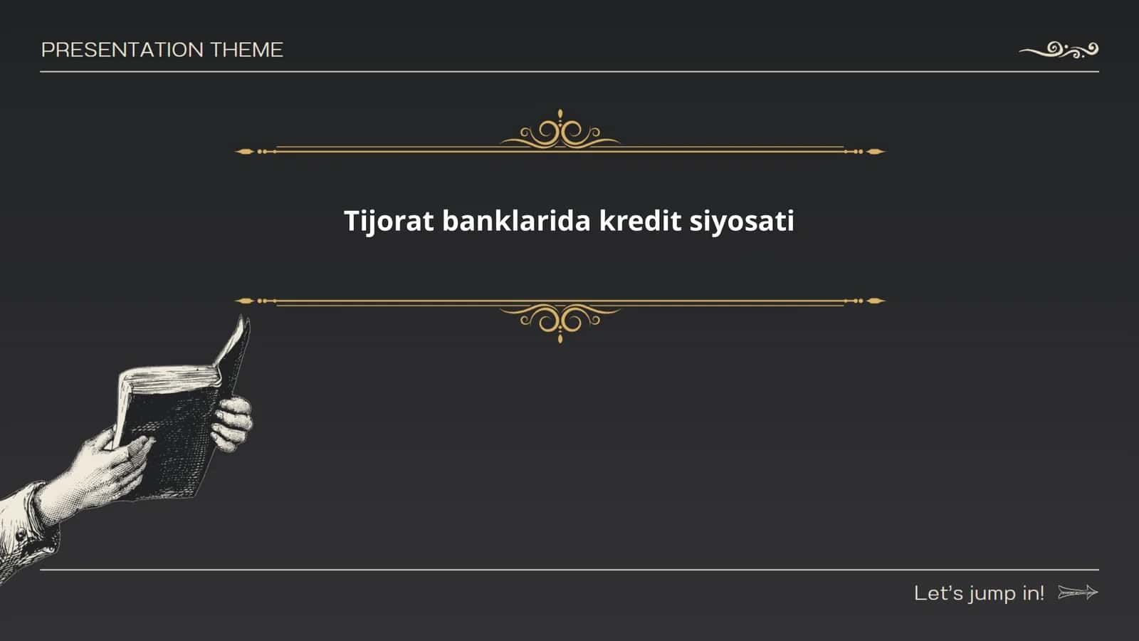 Kredit siyosati 1