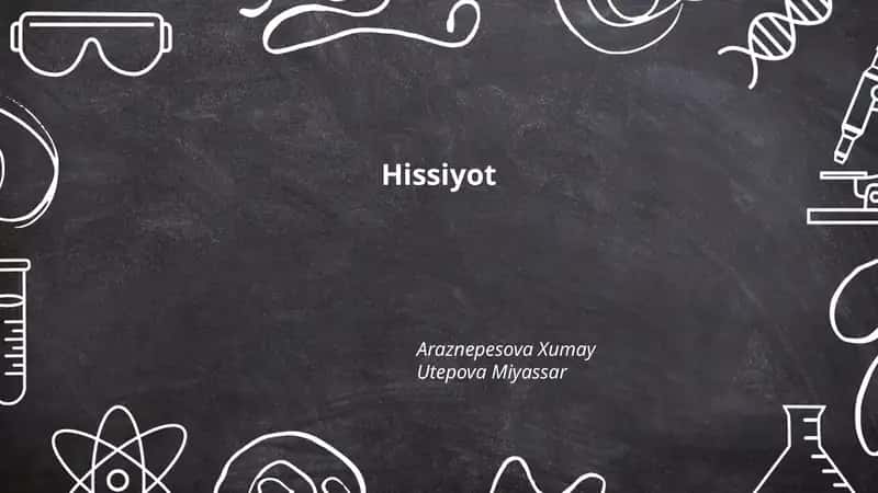 Hissiyotlar turlari 1