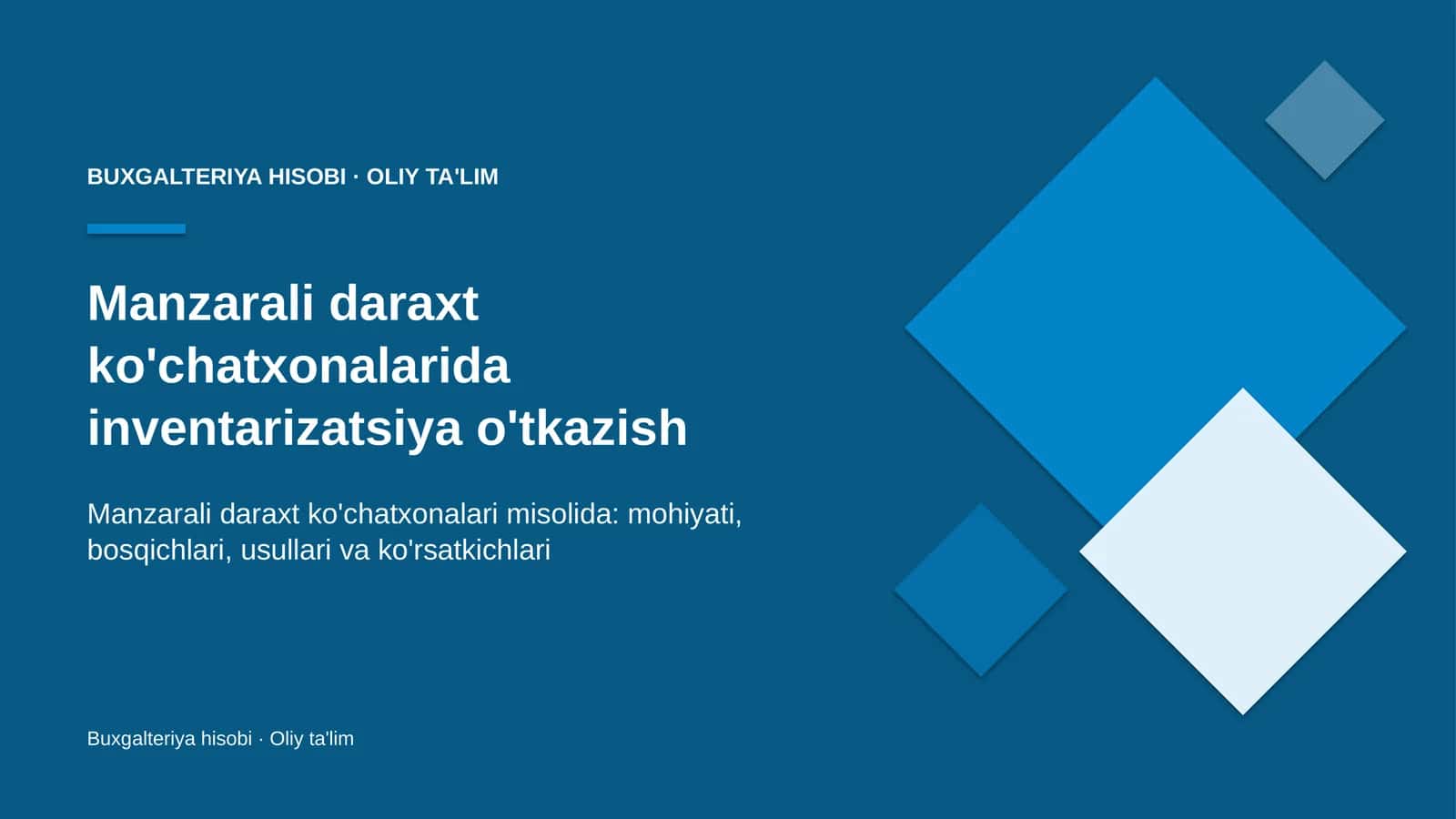 manzarali daraxt ko'chatxonalarida inventarizatsiya o'tkazish 5247 1