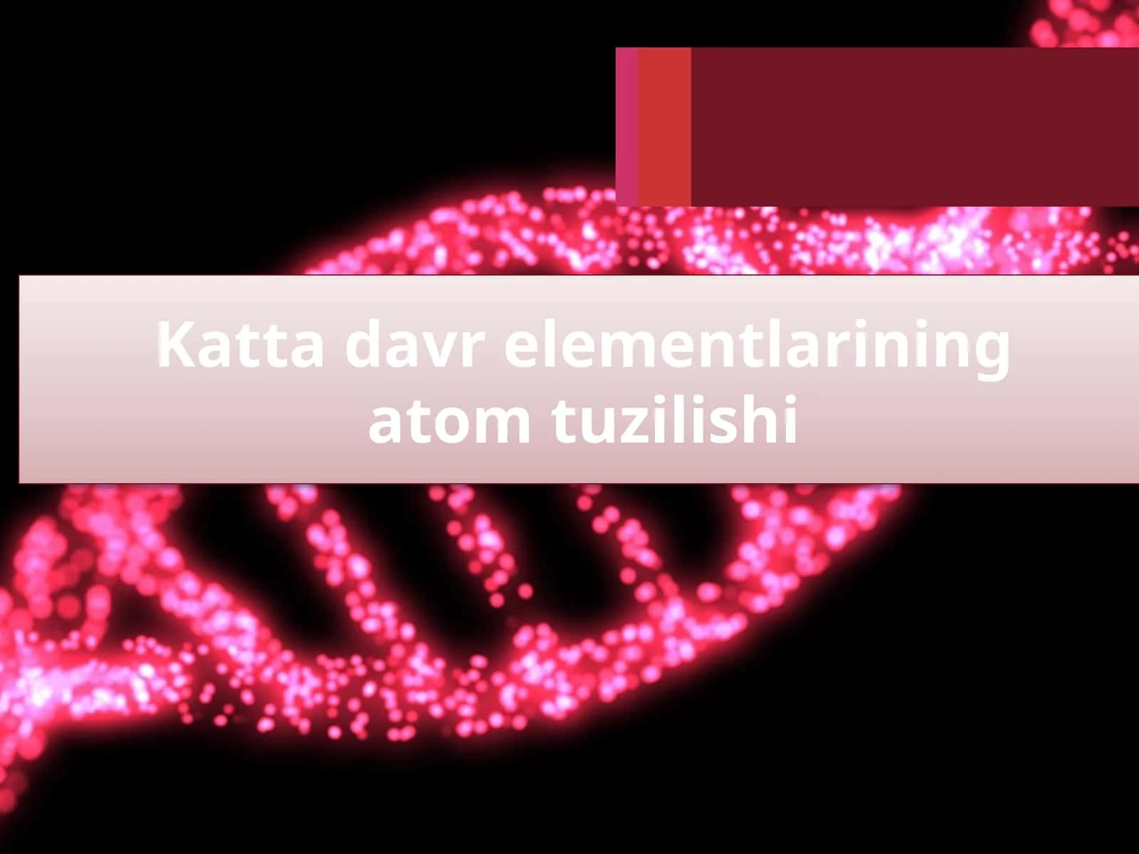 Kattadavrelementlarining atom tuzilishi 1