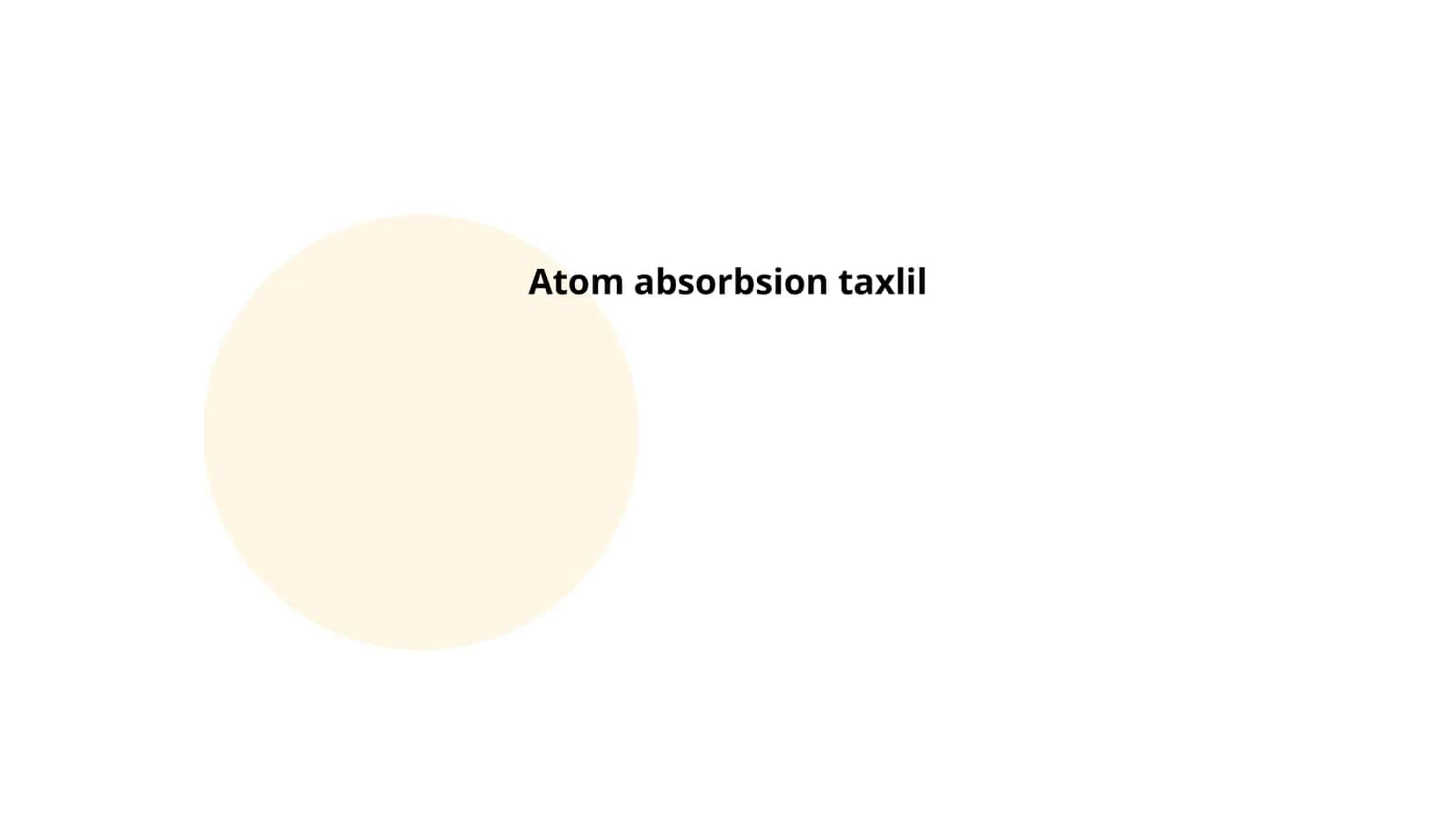 Atom absorbsion taxlil 1
