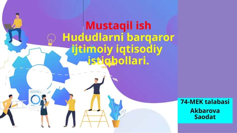 HUDUDLARNING JADAL IJTIMOIY-IQTISODIY RIVOJLANISHINI TA’MINLASHGA DOIR USTUVOR CHORA-TADBIRLAR TO‘G‘RISIDA 1
