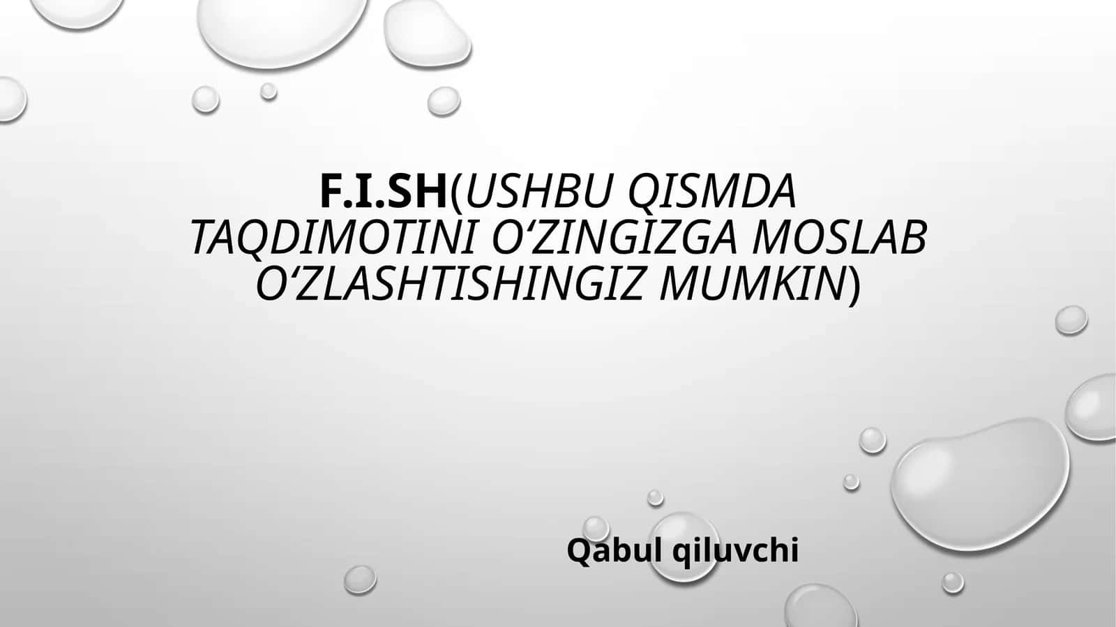 Ichki kasalliklar propedevtikasi fanidan oʻpka Auskultatsiyasi 1