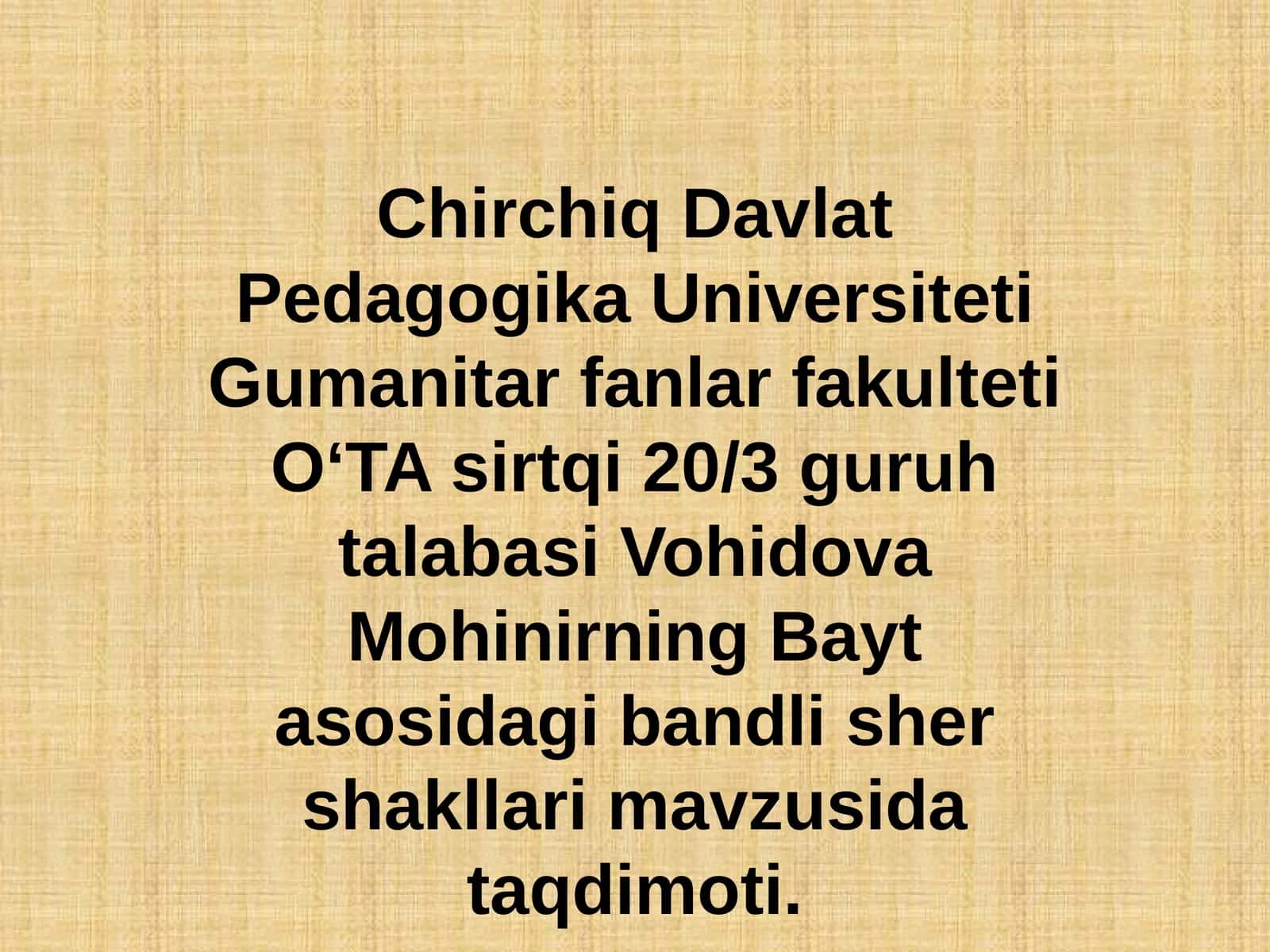 Baytasosidagi bandli she’r shakllari 1