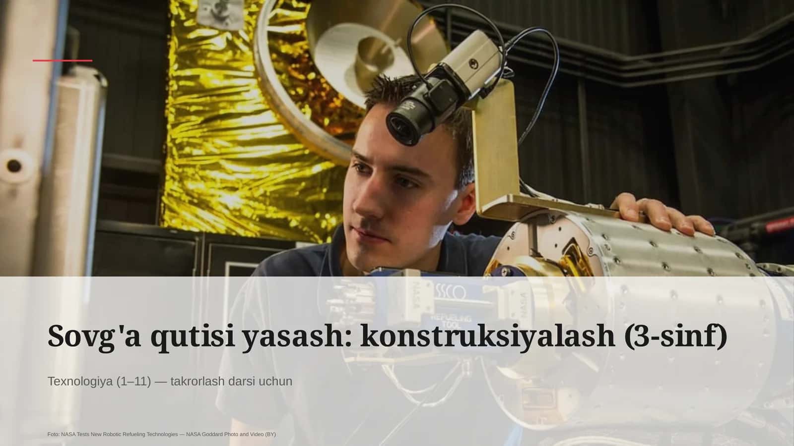 Sovg'a qutisi yasash: konstruksiyalash (3-sinf) 1