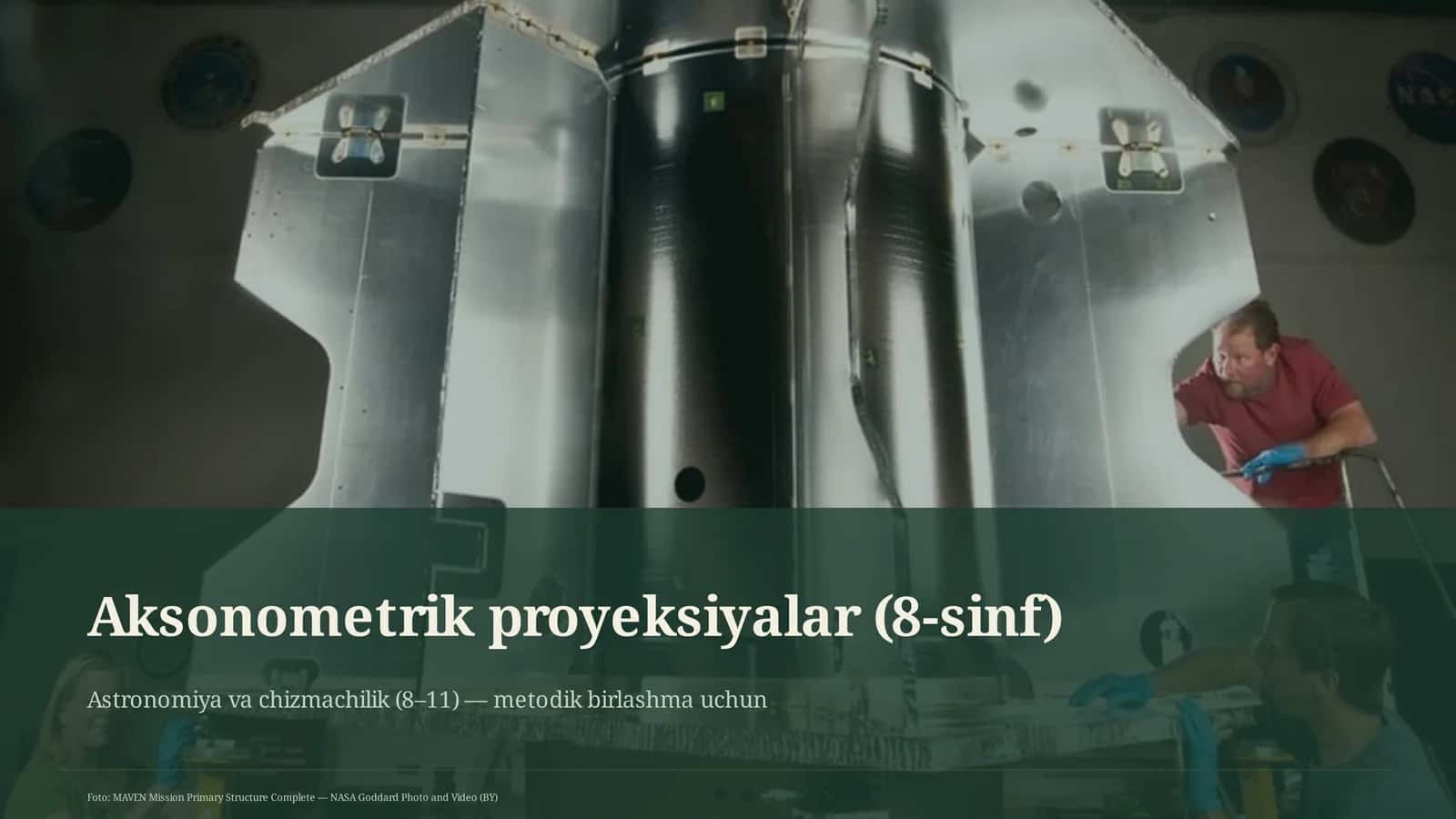 Aksonometrik proyeksiyalar (8-sinf) 1