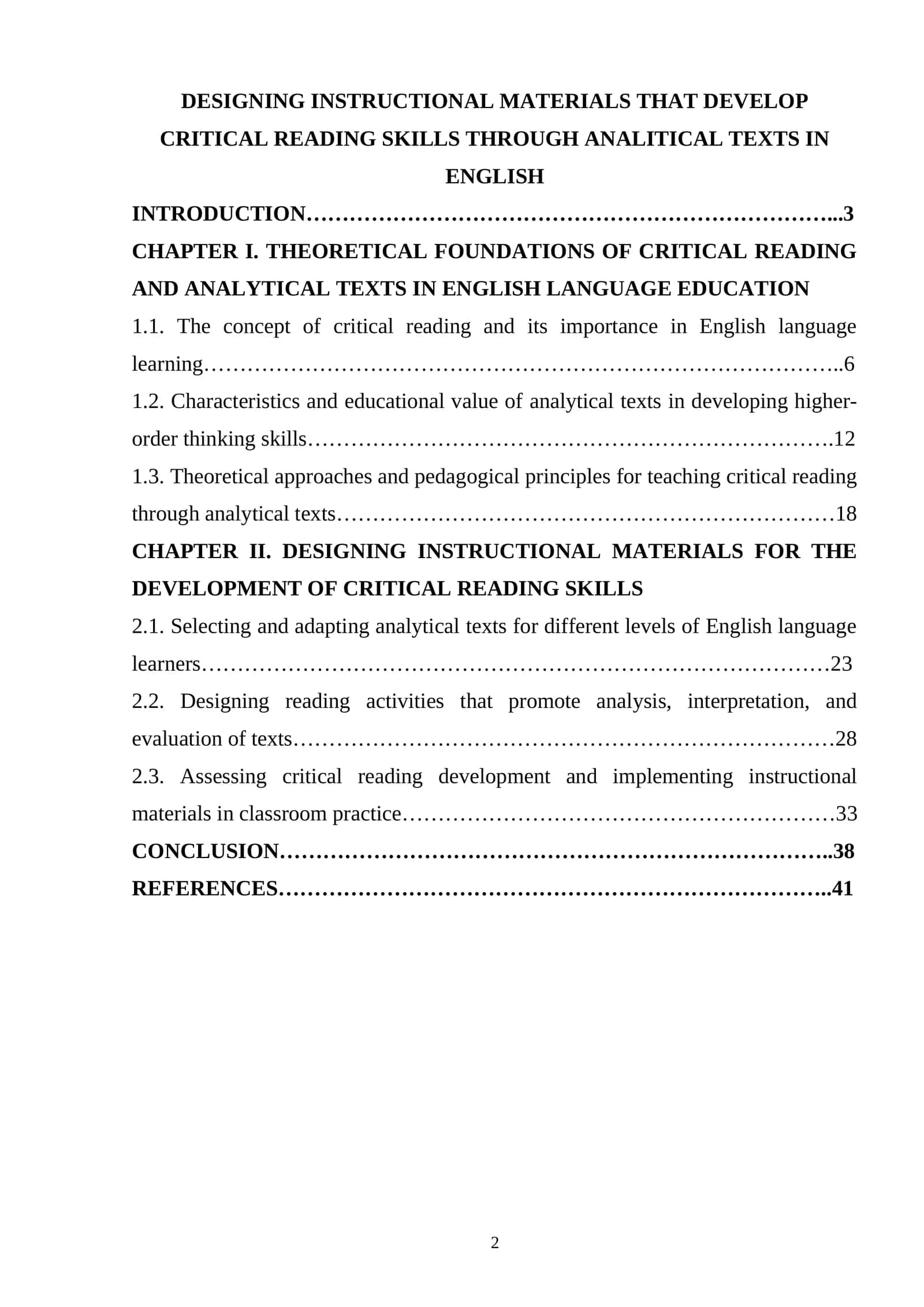 DESIGNING INSTRUCTIONAL MATERIALS THAT DEVELOP CRITICAL READING SKILLS 1