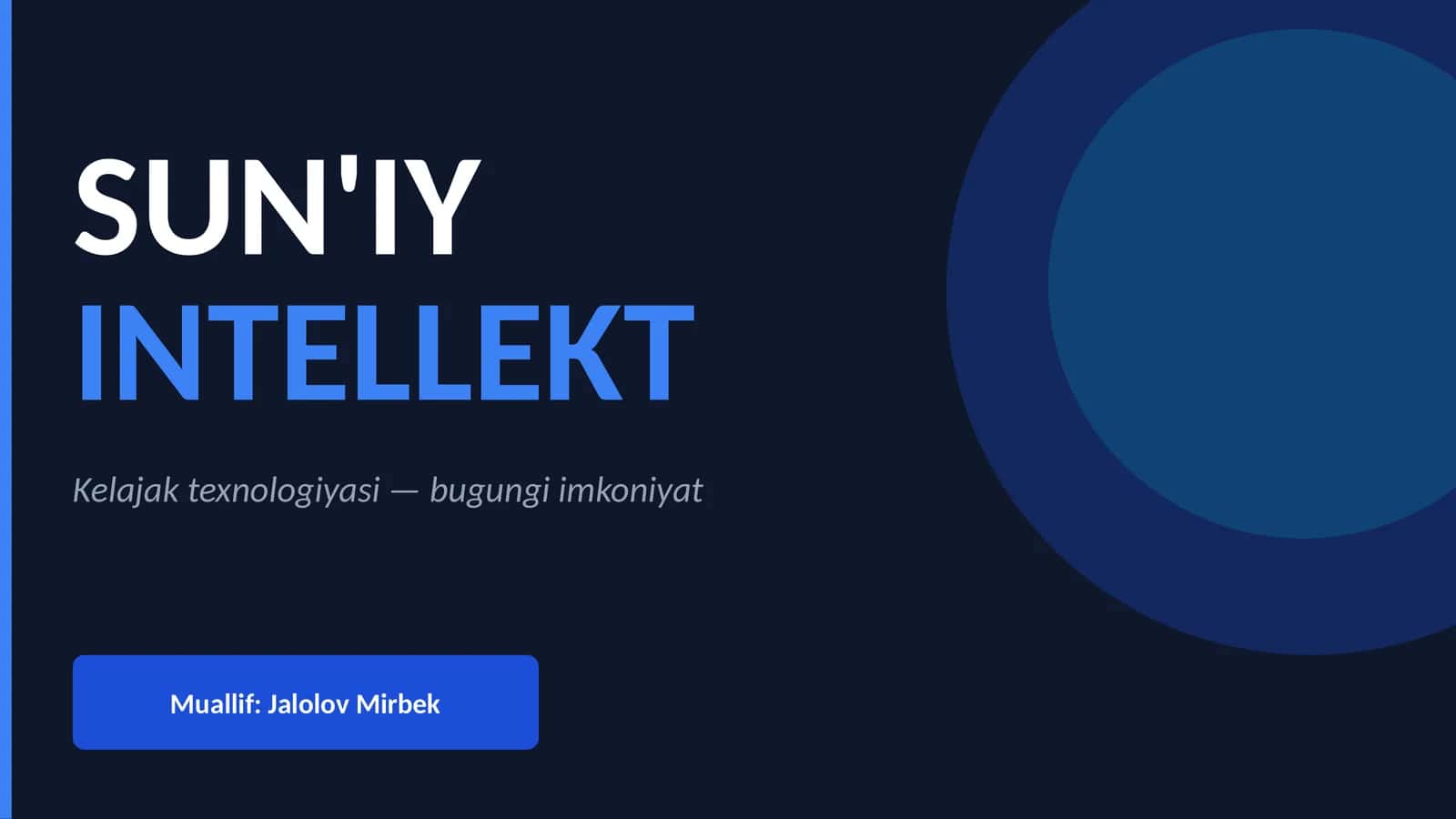 SUN'IY INTELLEKT22 1