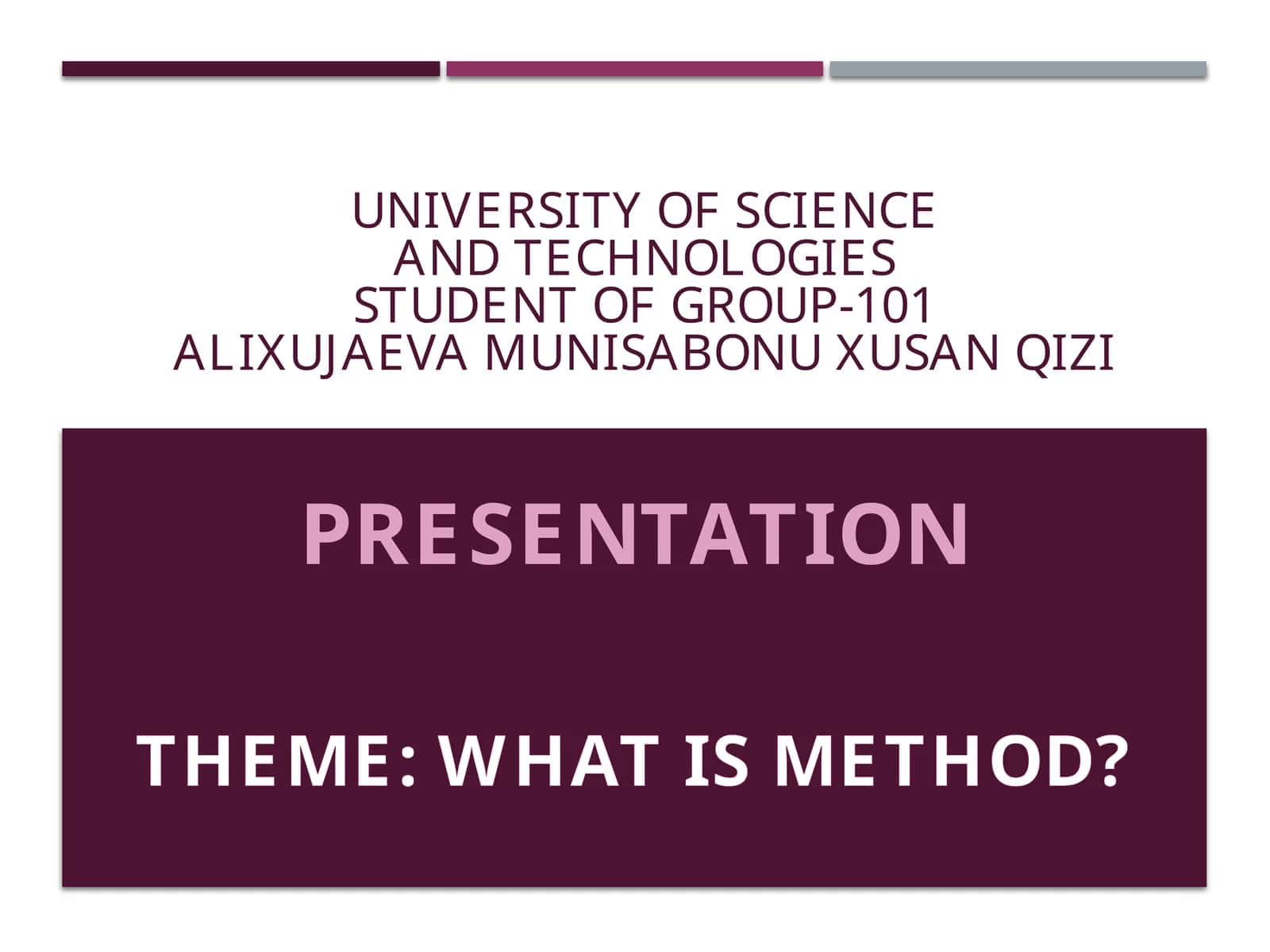 Methods 1