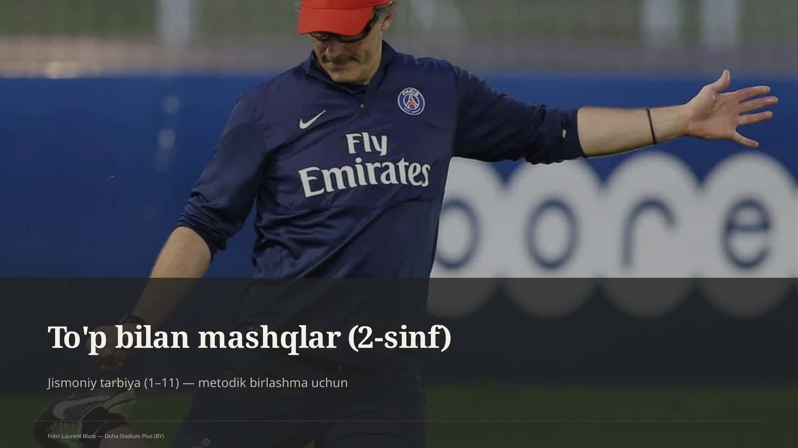 To'p bilan mashqlar (2-sinf) 1