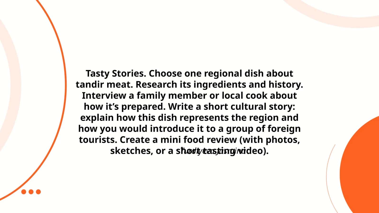 Tasty Stories 1
