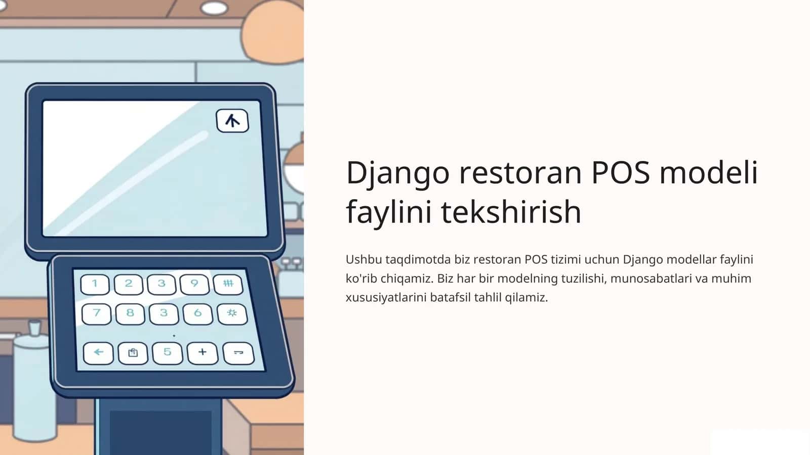 Django restoran POS modeli faylini tekshirish 1