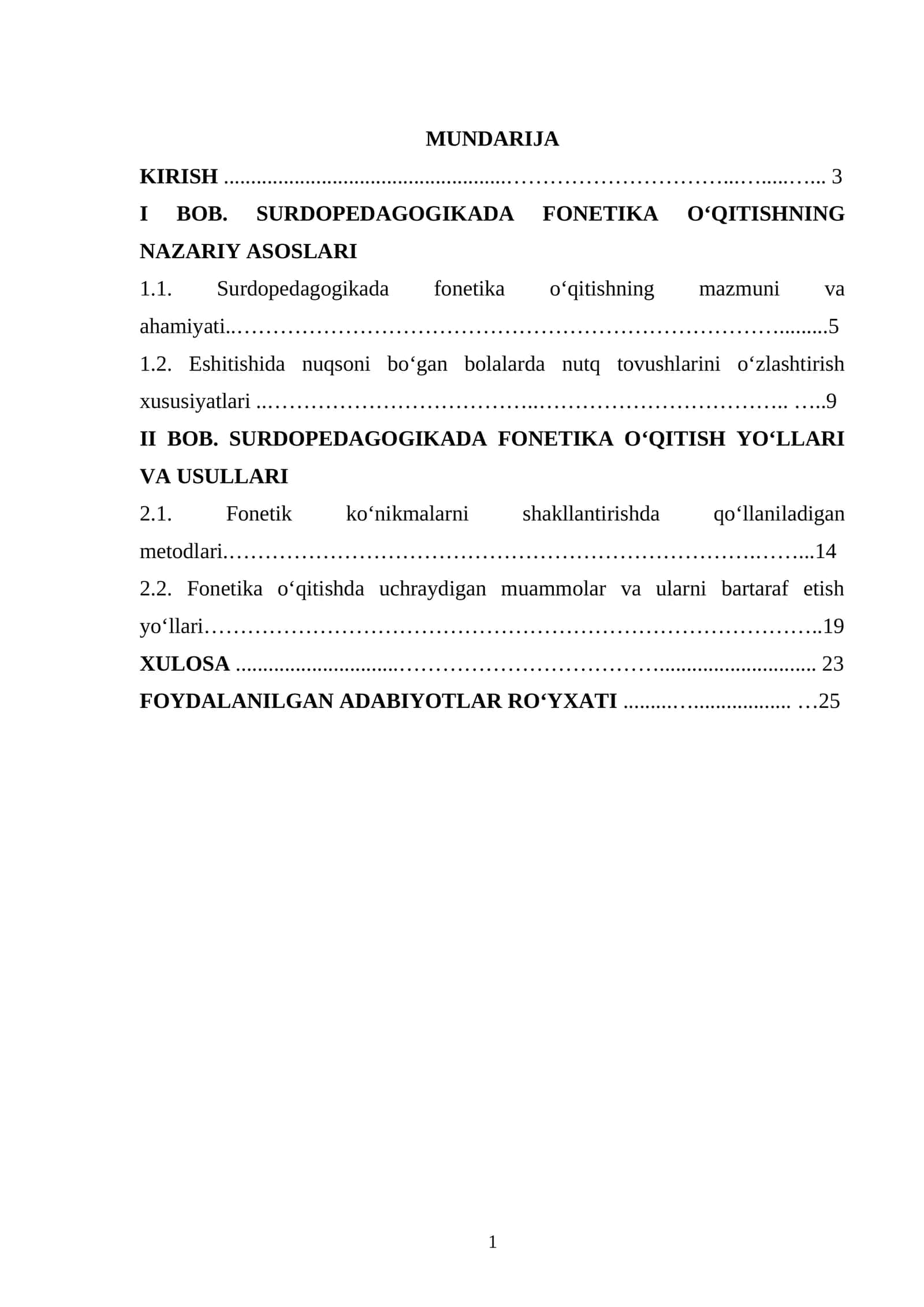 SURDOPEDAGOGIKADA FONETIKA OʻQITISHNING NAZARIY ASOSLARI 1