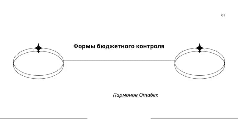 Формы бюджетного контроля 1