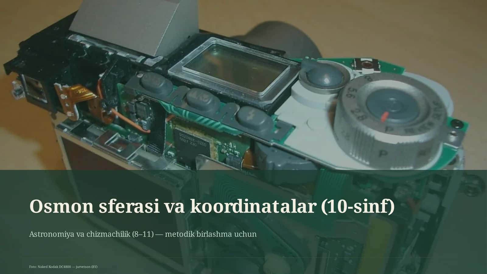 Osmon sferasi va koordinatalar (10-sinf) 1