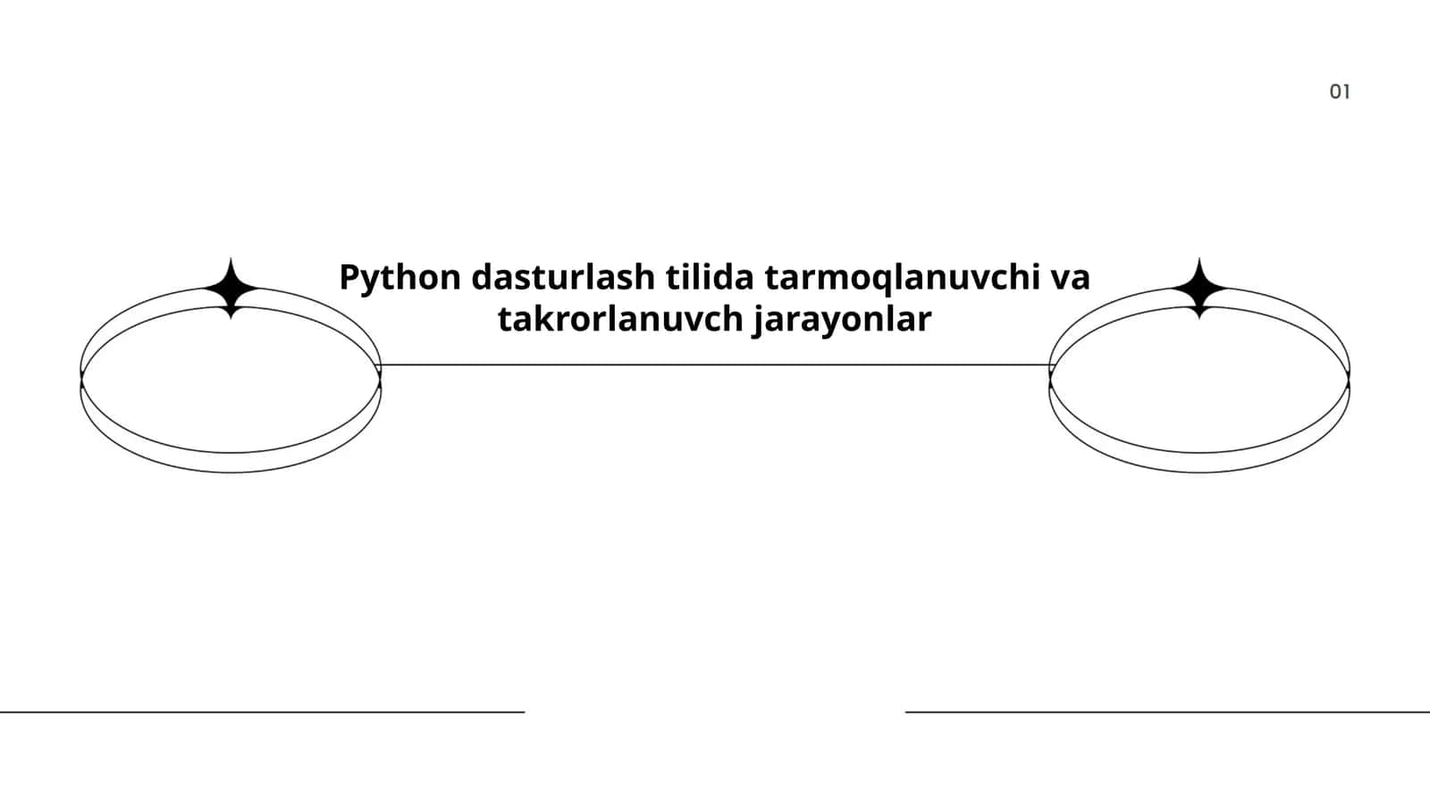 Python dasturlash tilida tarmoqlanuvchi va takrorlanuvch jarayonlar 1