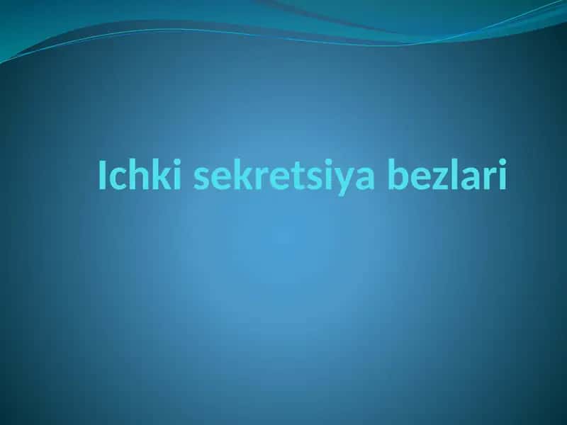 Ichkisekretsiyabezlari 1