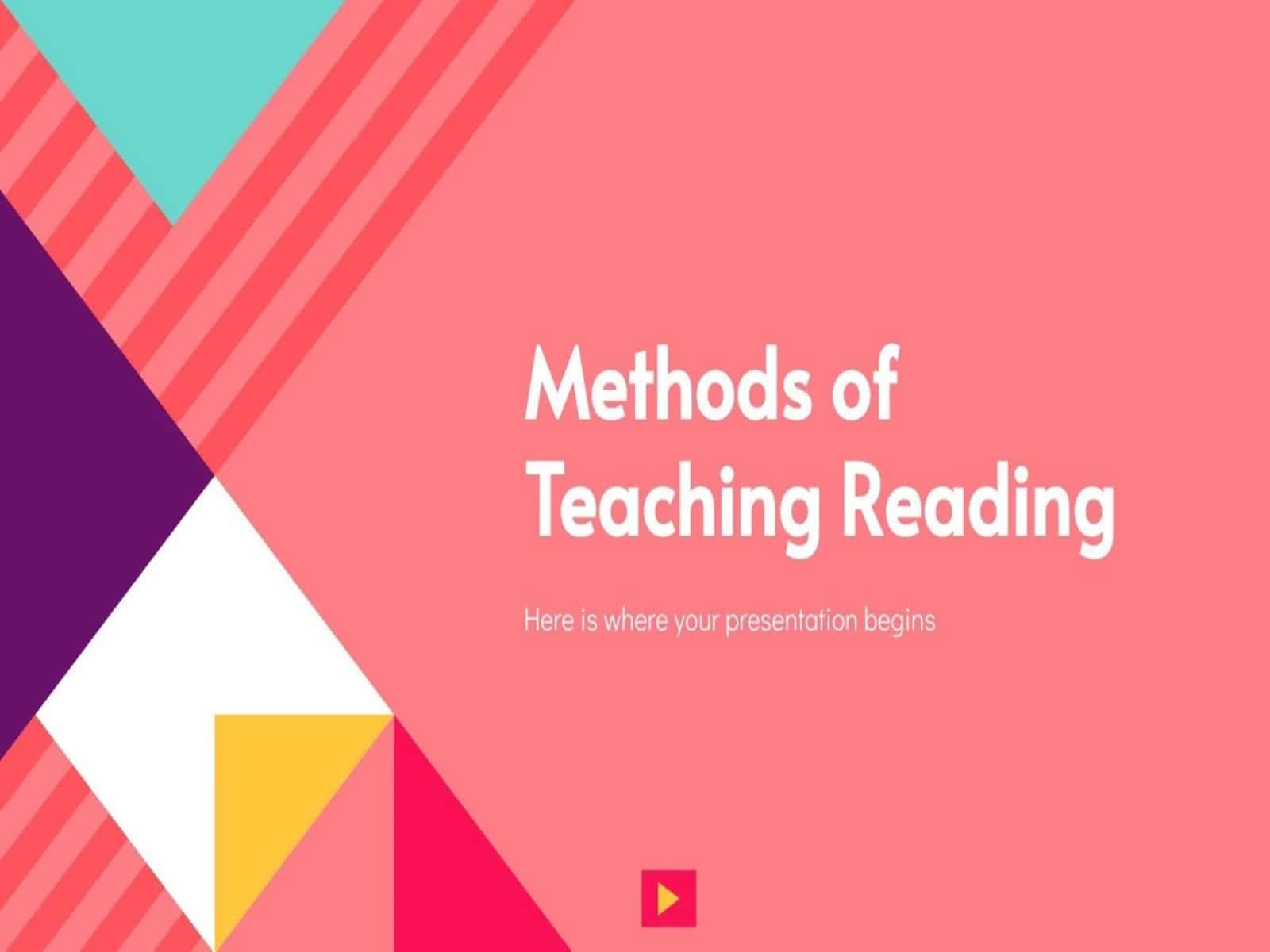 Reading is a process of constructing meaning from written texts 1