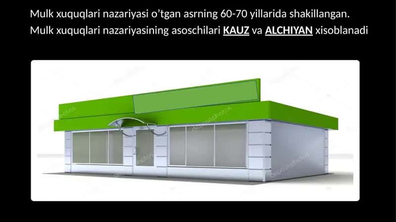 Mulk xuquqlari nazariyasi 1