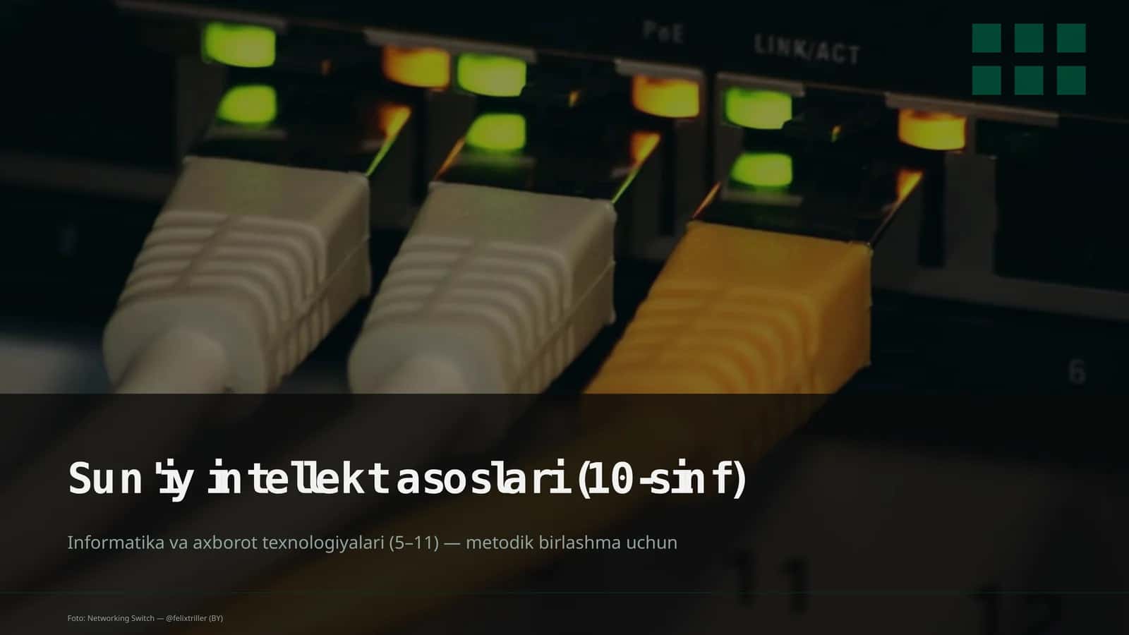 Sun'iy intellekt asoslari (10-sinf) 1