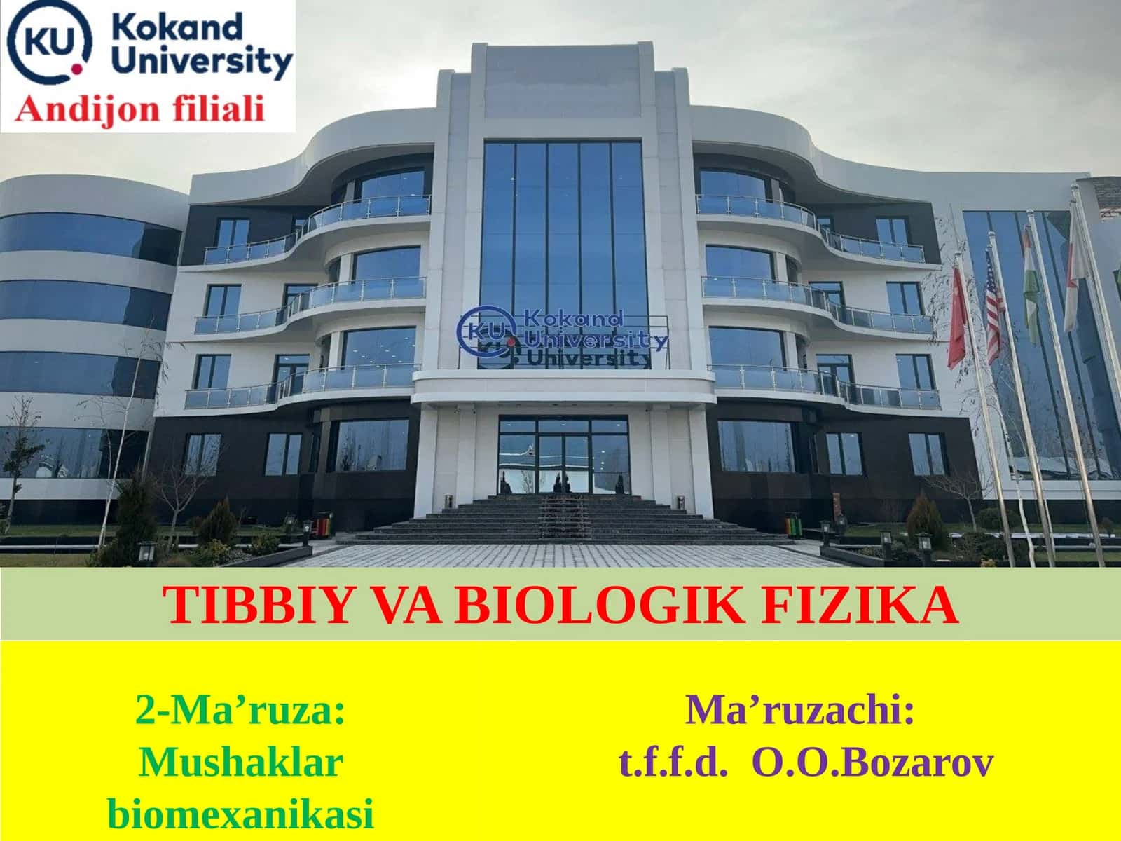 Mushaklar biomexanikasi 1