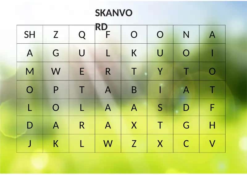 SKANVORD 1