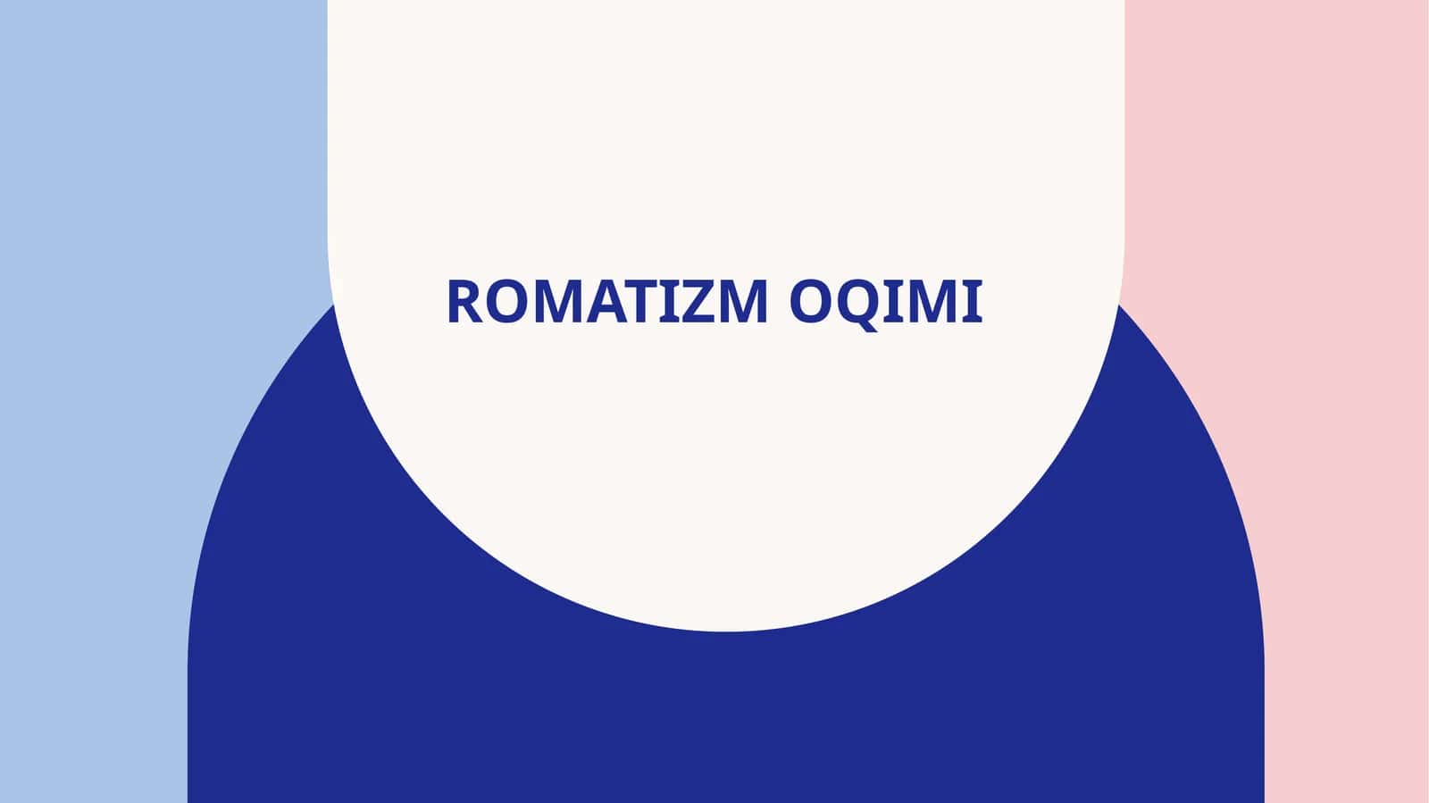 ROMATIZM OQIMI 1