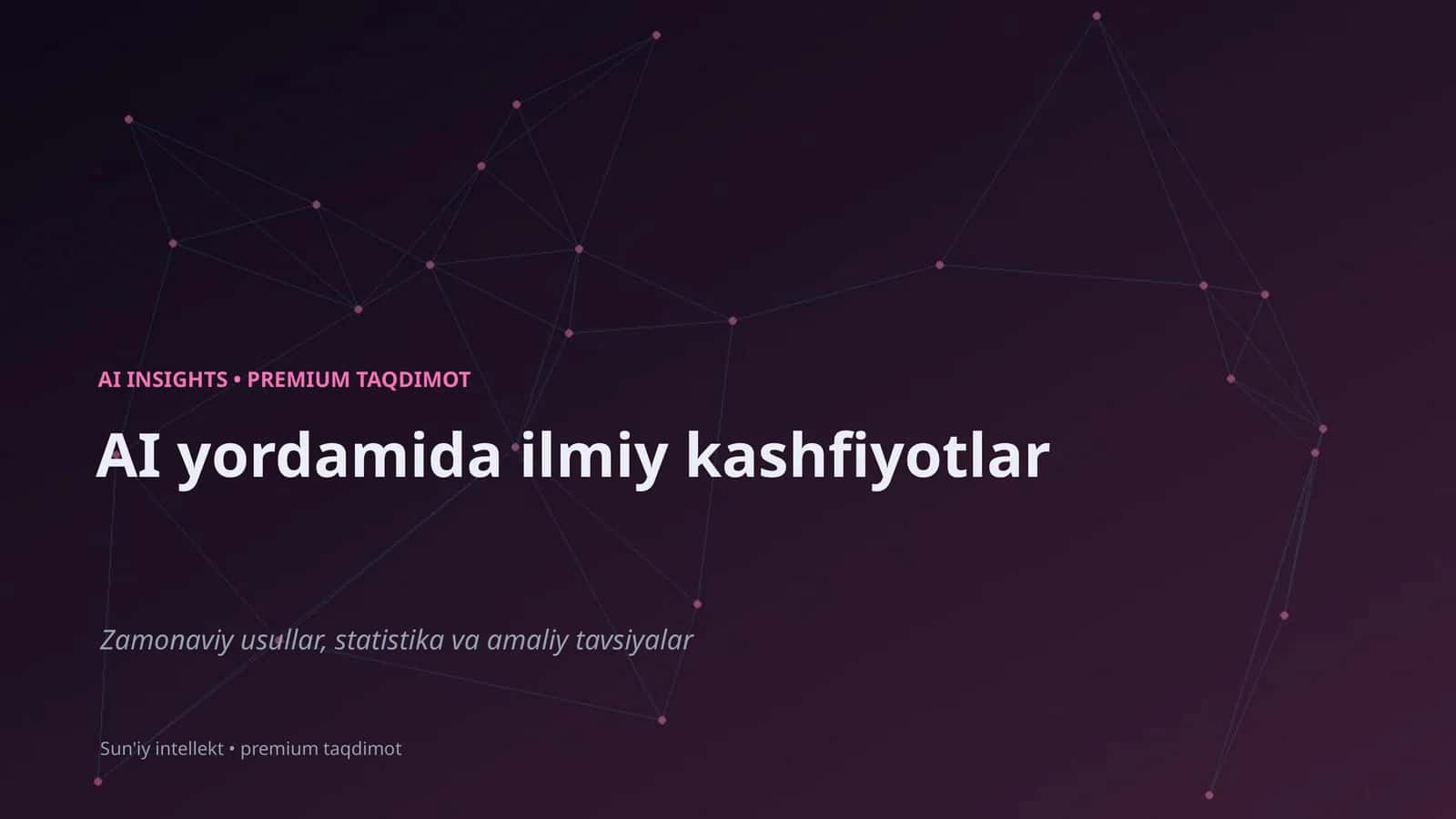 AI INSIGHTS • PREMIUM TAQDIMOT 1