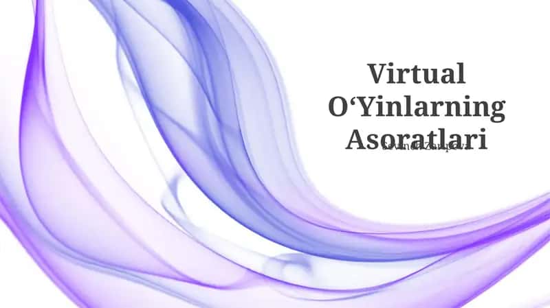 Virtual OʻYinlarning Asoratlari 1
