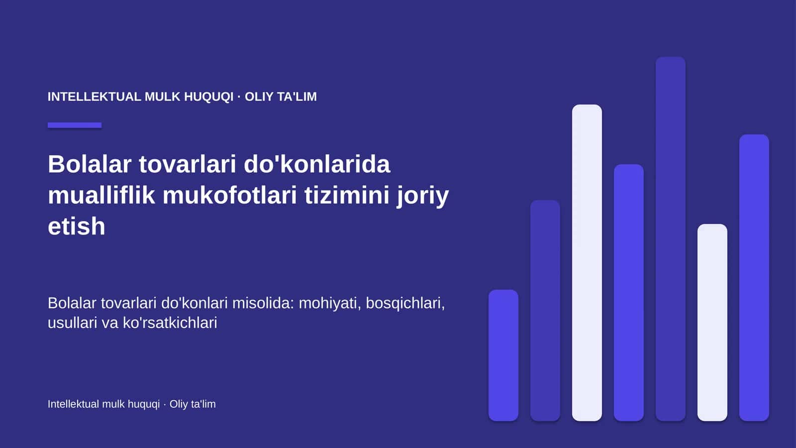 bolalar tovarlari do'konlarida mualliflik mukofotlari tizimini joriy etish 6032 1