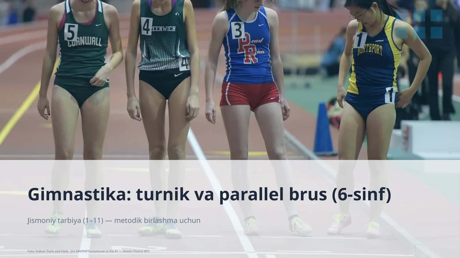 Gimnastika: turnik va parallel brus (6-sinf) 1
