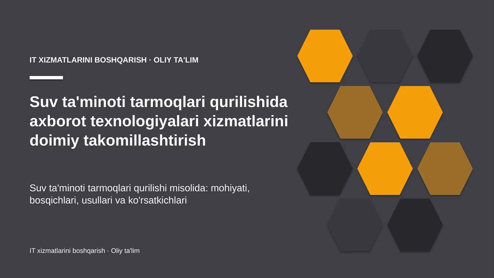 suv ta'minoti tarmoqlari qurilishida axborot texnologiyalari xizmatlarini doimiy takomillashtirish 5866 1