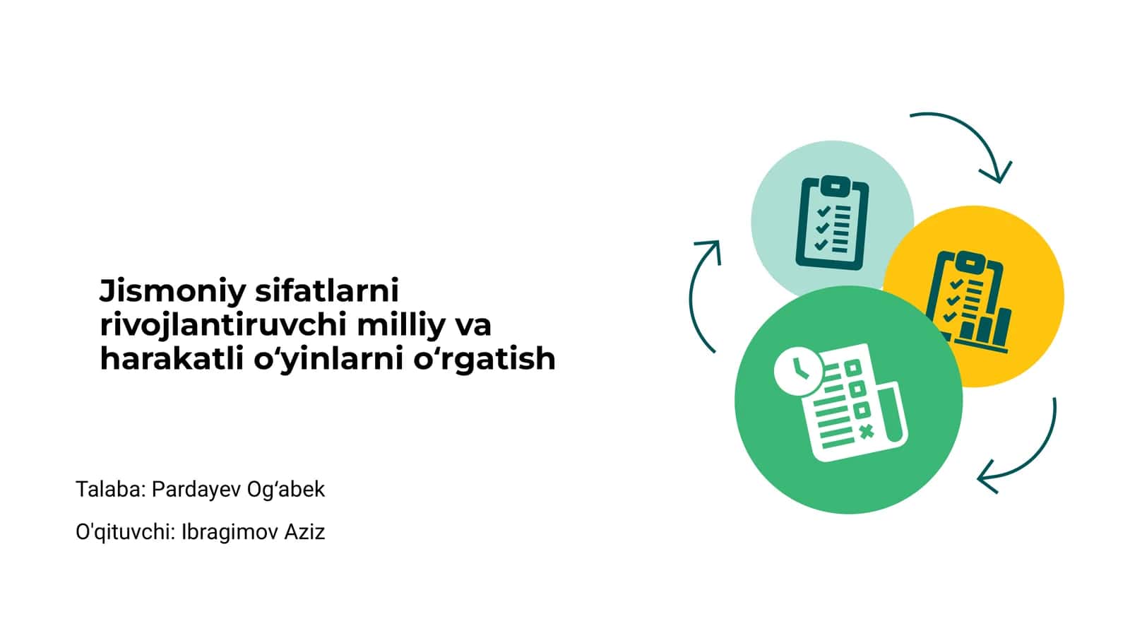 Jismoniy sifatlarni rivojlantiruvchi milliy va harakatli oʻyinlarni oʻrgatish 1