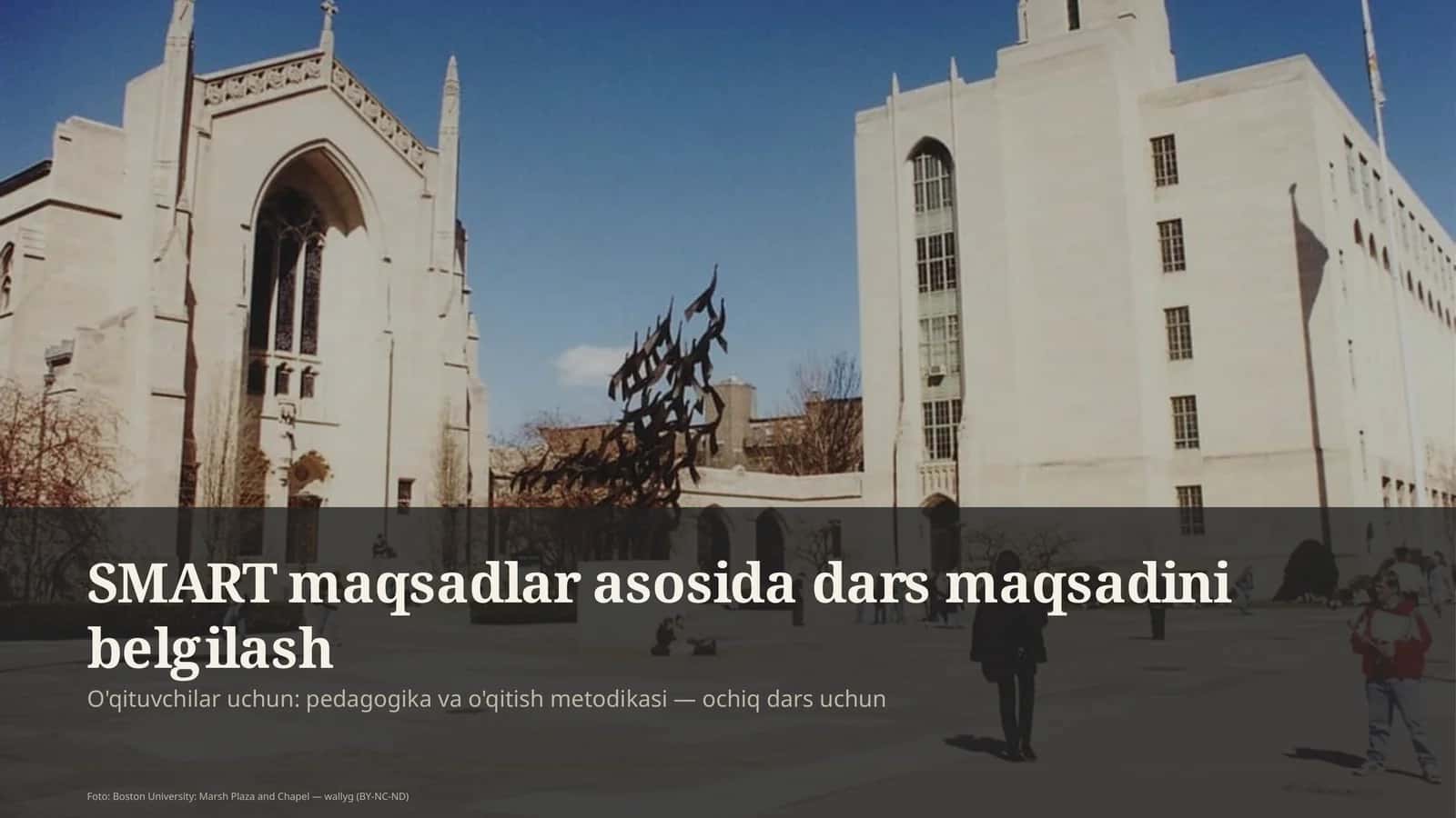 Dars rejasi 1