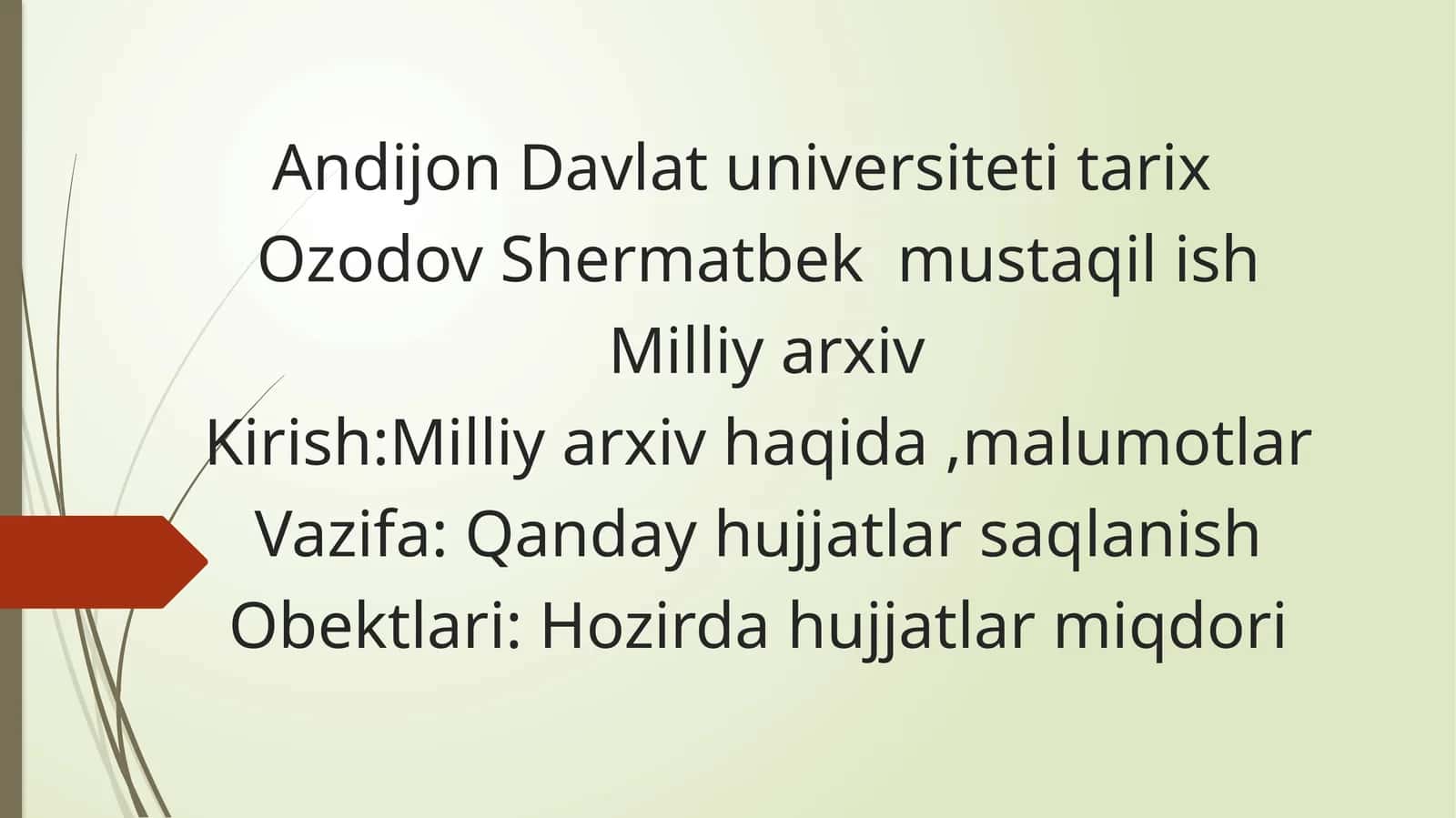 Davlat arxivi 1