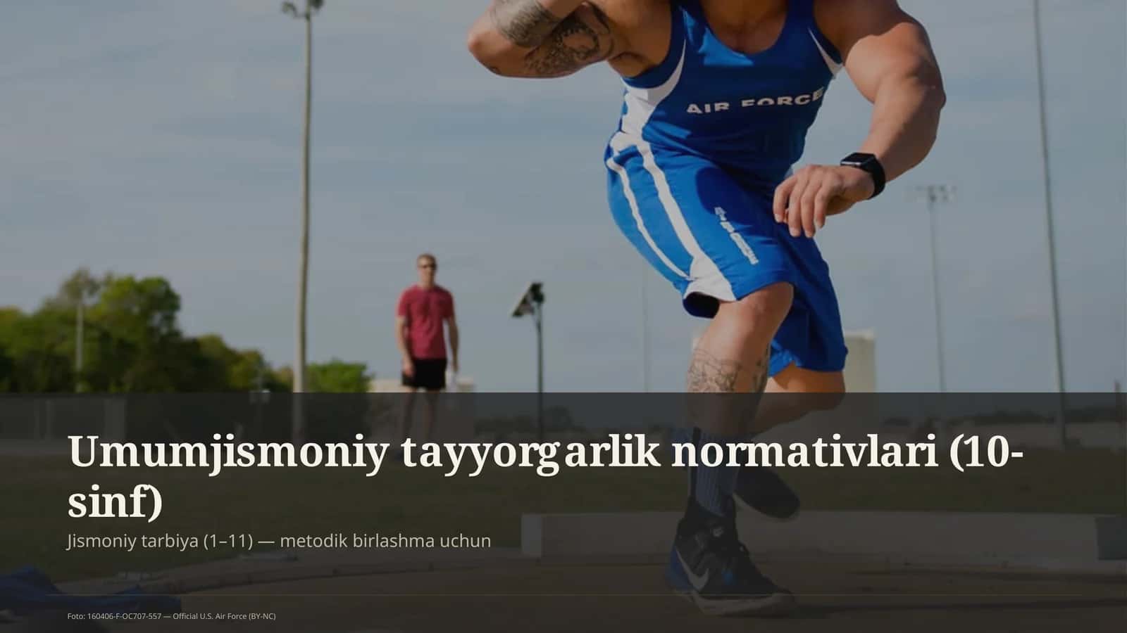Umumjismoniy tayyorgarlik normativlari (10-sinf) 1