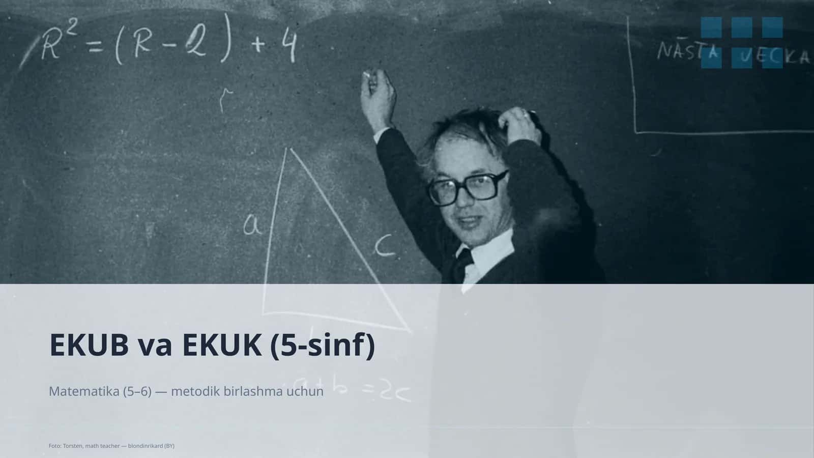 EKUB va EKUK (5-sinf) 1