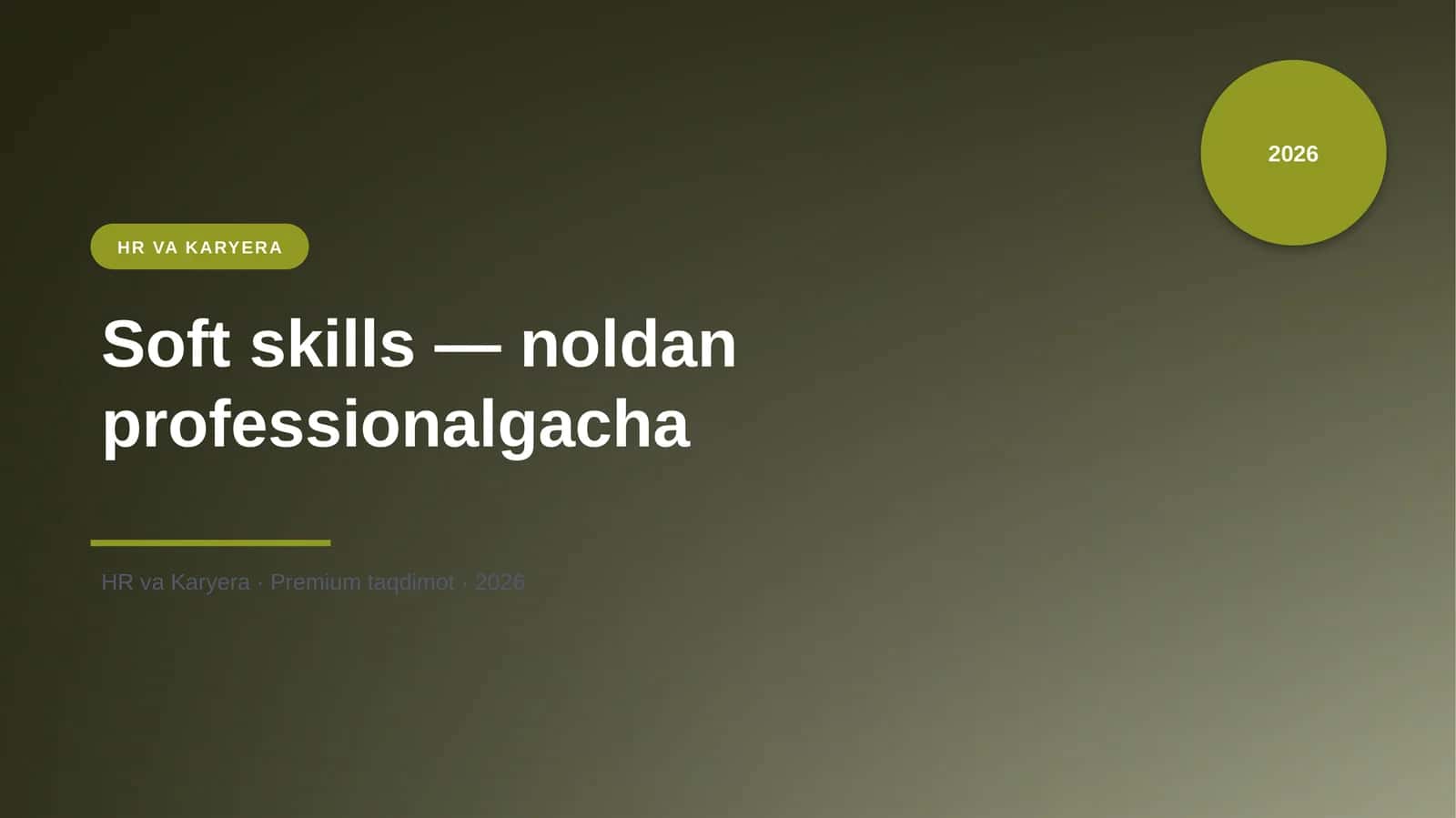 Soft skills — noldan professionalgacha 1