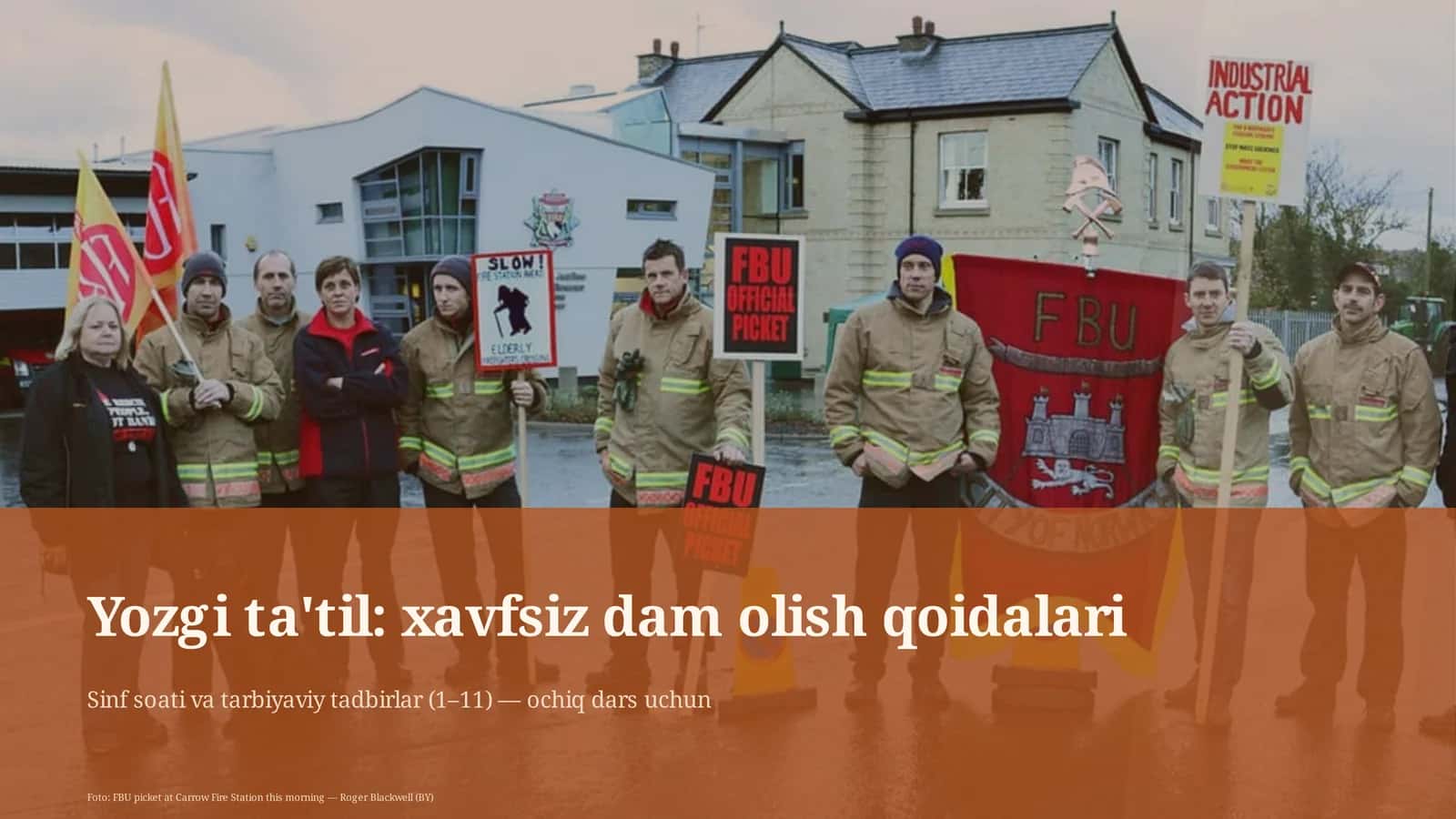 Sinf soati va tarbiyaviy tadbirlar (1–11) 1