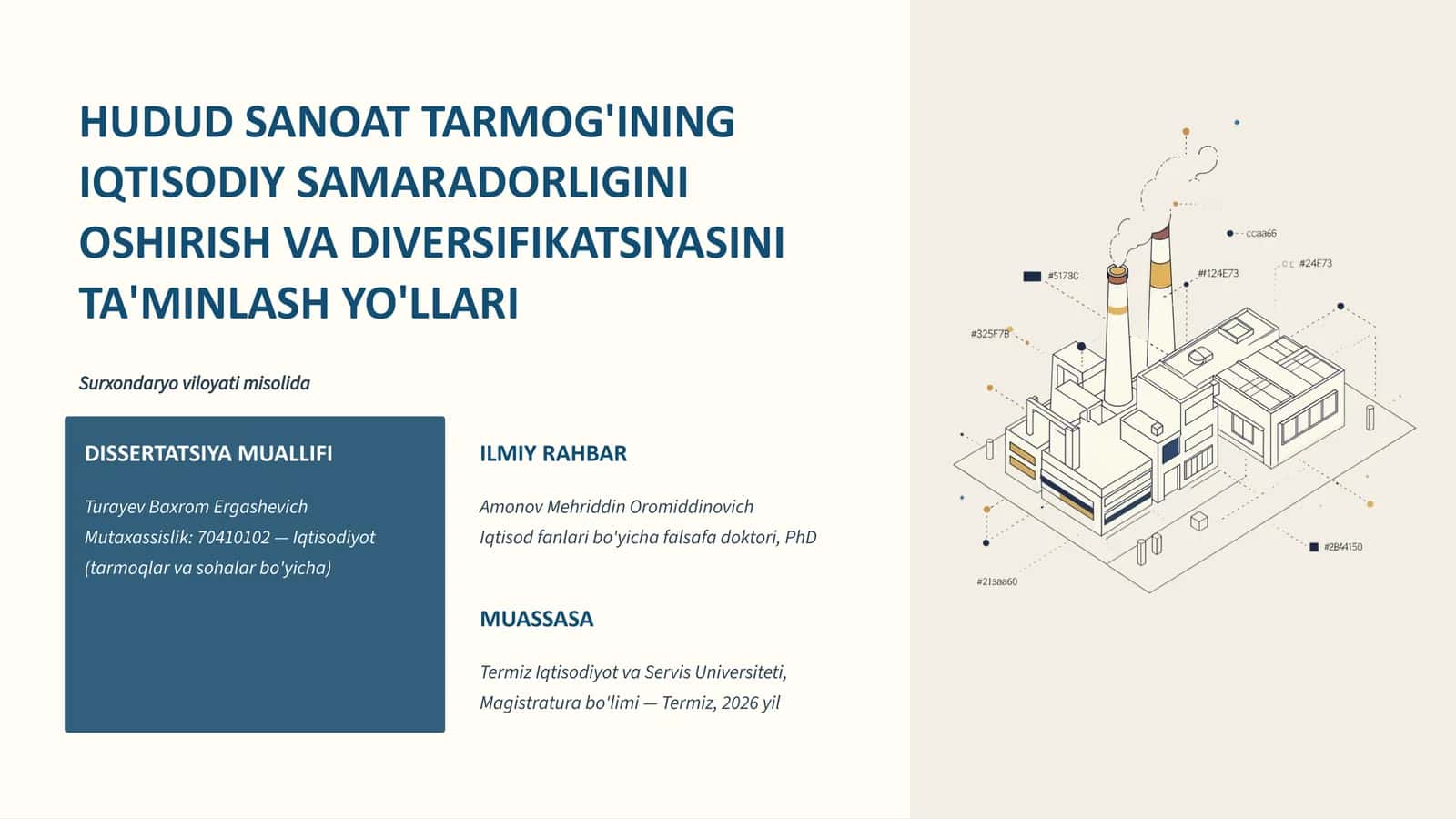 Zamonaviy iqtisodiy sharoitda hududlar sanoat salohiyatini barqaror rivojlantirish 1